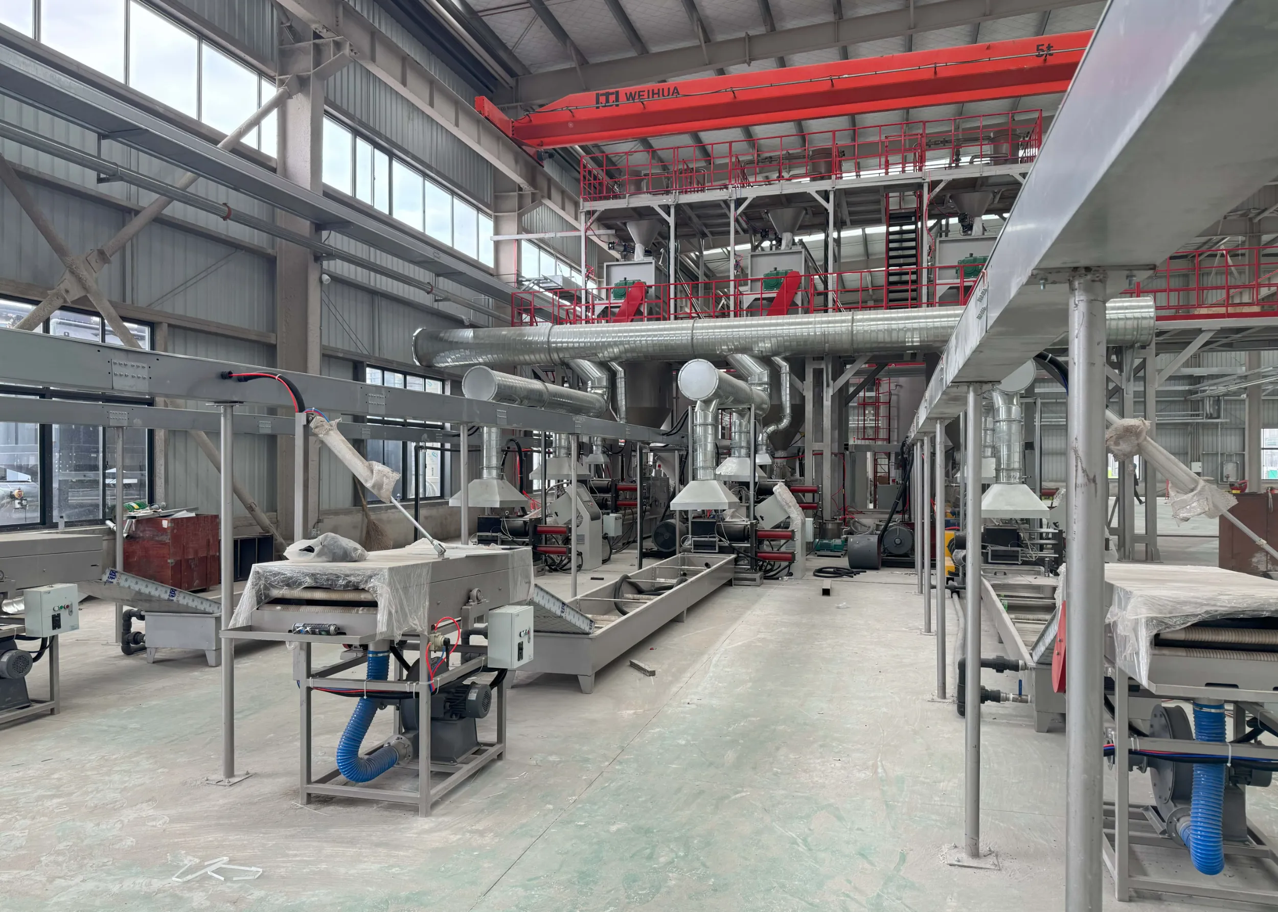 Materiales de poliestireno reciclado para una producción estable