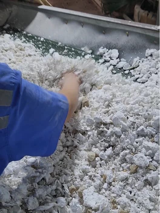 Plastic crushing process